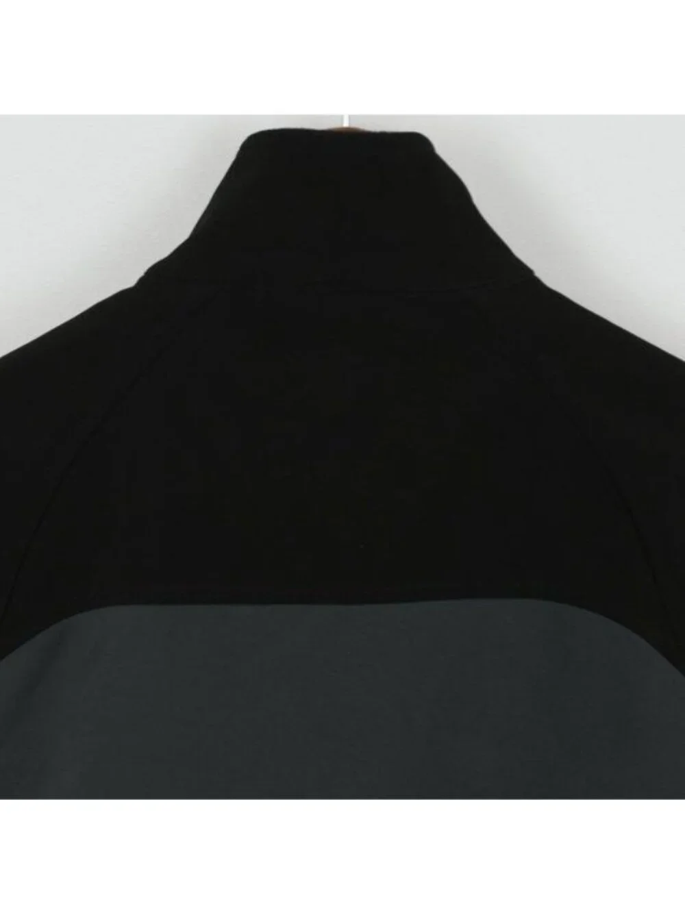 Snozu Boys Extra Small Black Gray Fleece Lined Soft Shell Full Zip Jacket